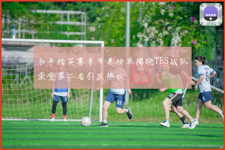 和平精英赛季节奏榜单揭晓TES战队荣登第二名引发热议